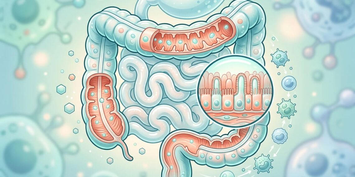 O que a glutamina faz ao intestino e à imunidade durante períodos de doença ou estresse físico?