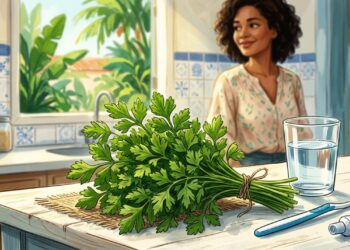 Estudos mostram: A folha verde comum que ajuda a combater o mau hálito