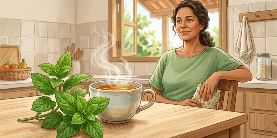 Estudos mostram: A erva aromática comum que ajuda a aliviar a má digestão