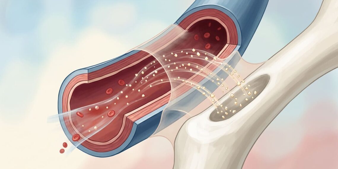 A relação entre a deficiência de Vitamina K2 e a calcificação das artérias: por que o cálcio pode estar indo para o lugar errado no seu corpo
