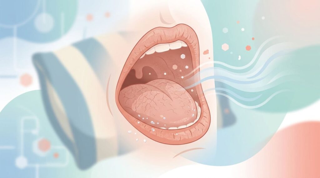 O que significa acordar várias vezes com a boca seca durante a noite?