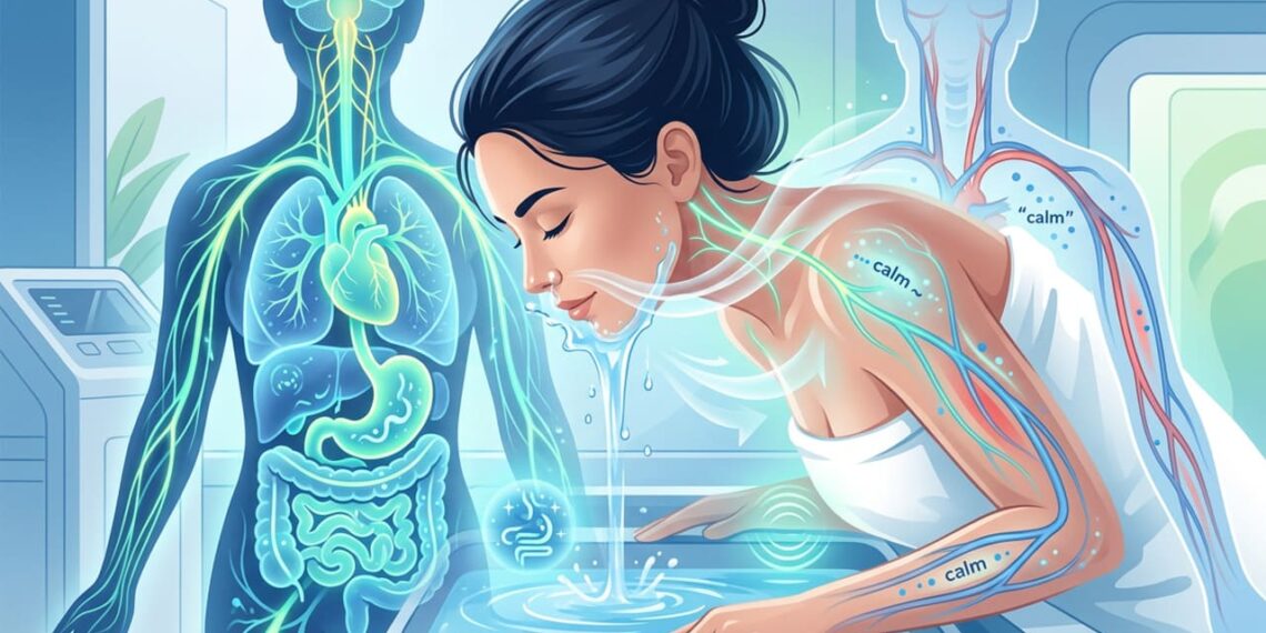 Como fortalecer o nervo vago através da exposição controlada ao frio para reduzir a inflamação e o inchaço crônico