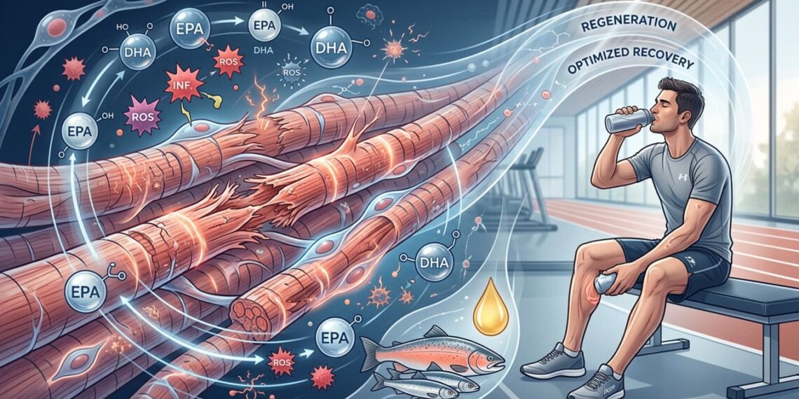 O que o ômega-3 faz aos músculos e à inflamação durante a recuperação pós-treino?