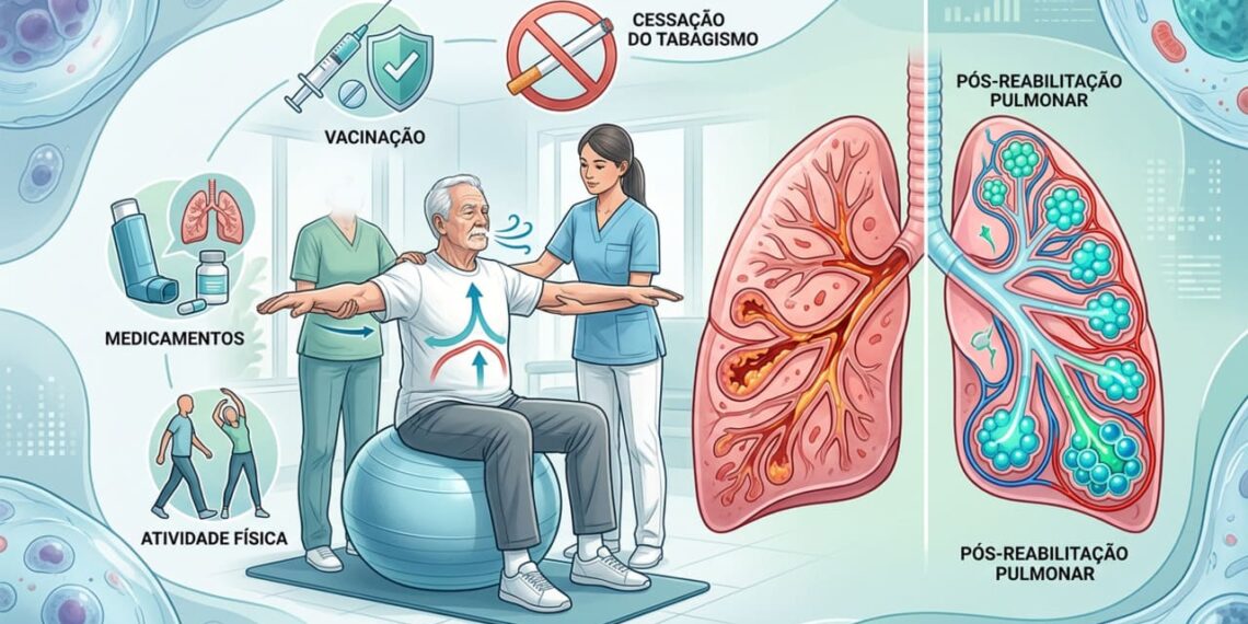 Doença pulmonar obstrutiva crônica: quais hábitos melhoram a função respiratória e reduzem os sintomas?