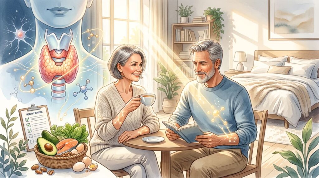 Por que, a partir dos 45 anos, é necessário monitorar a tireoide, investigar a vitamina D e cuidar do sono?