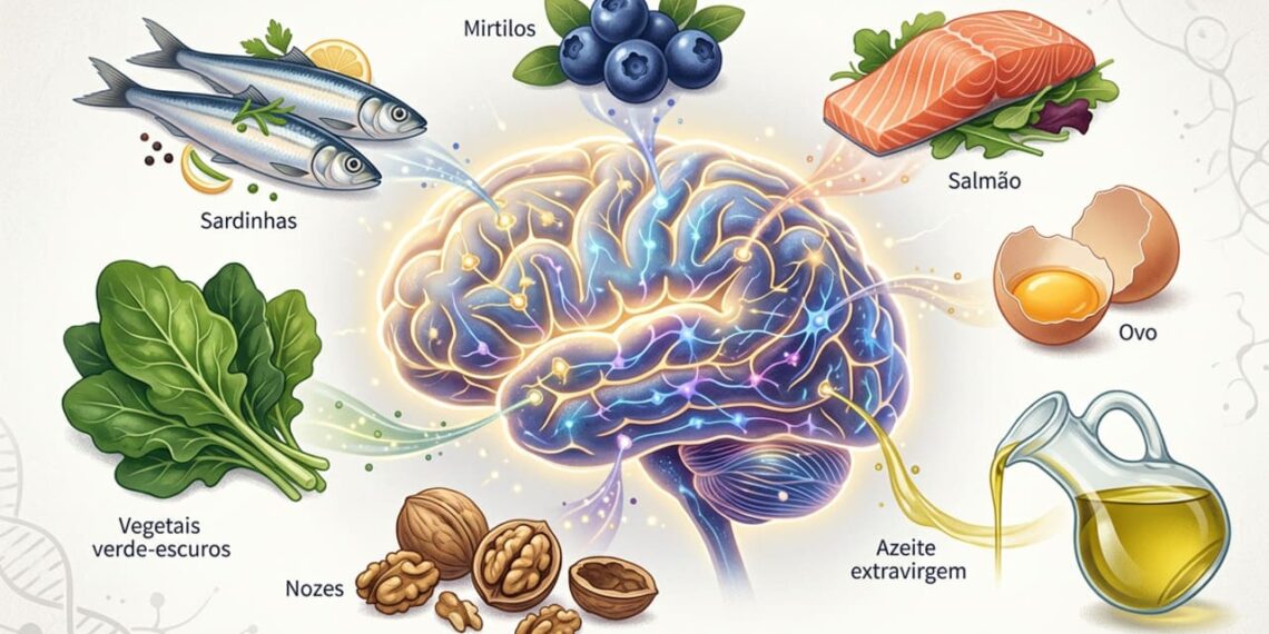 O que comer para preservar a saúde cognitiva ao longo da vida: nutrientes essenciais e onde encontrá-los