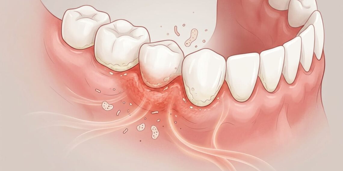 O sangramento na gengiva ao escovar os dentes com frequência é um dos primeiros sinais de que bactérias nocivas podem estar migrando para o cérebro