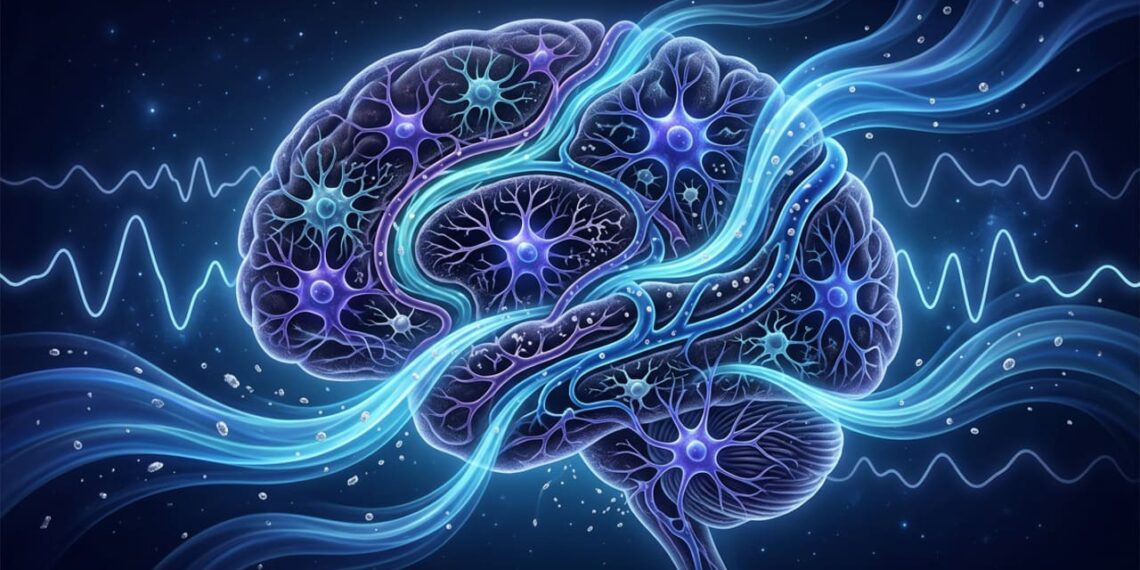 Novo estudo revela como a limpeza do sistema glinfático durante o sono profundo remove toxinas associadas à névoa mental
