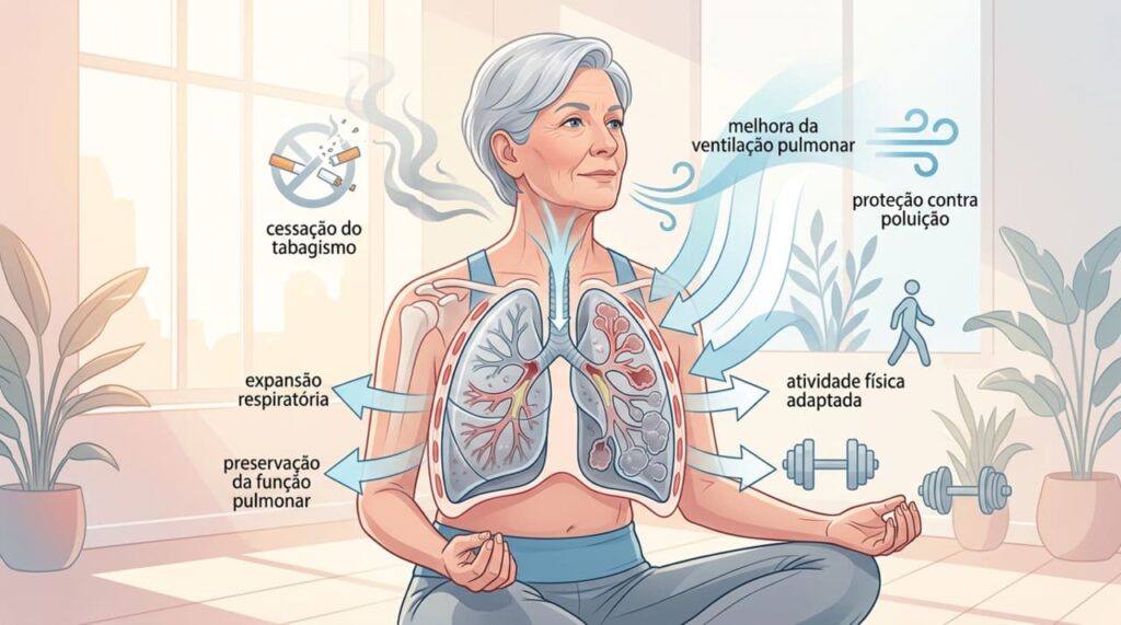 Doença pulmonar obstrutiva crônica: quais hábitos melhoram a função respiratória e reduzem os sintomas?