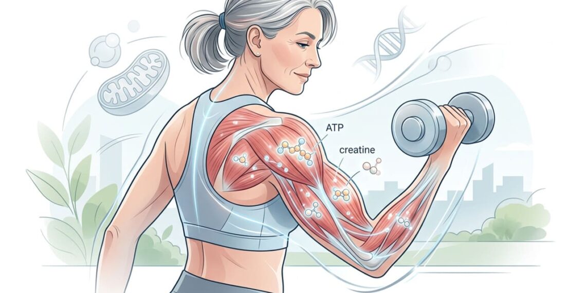 Como usar a creatina monohidratada para preservar a massa muscular após os 50 anos