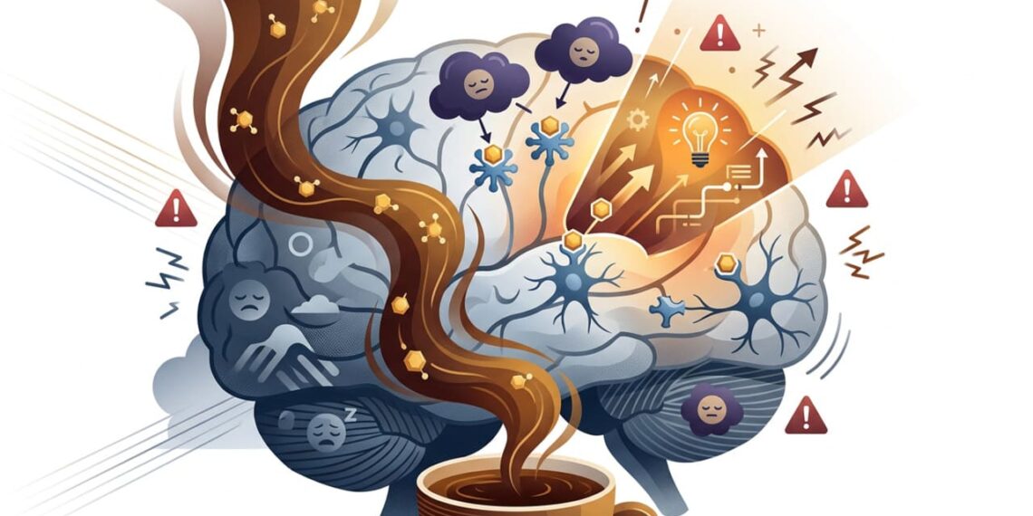O que a cafeína faz ao foco e ao desempenho cognitivo durante a privação de sono?