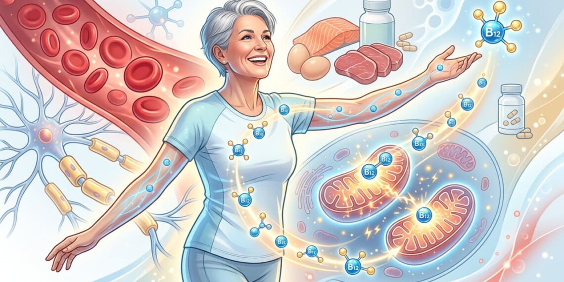 Como usar a vitamina B12 para reverter a fadiga crônica em adultos acima de 50 anos