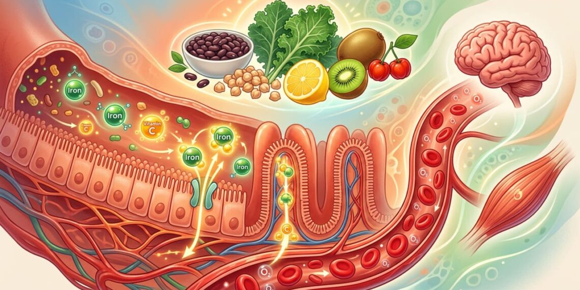 O erro comum de consumir ferro sem vitamina C e como isso afeta diretamente a oxigenação do sangue e causa cansaço