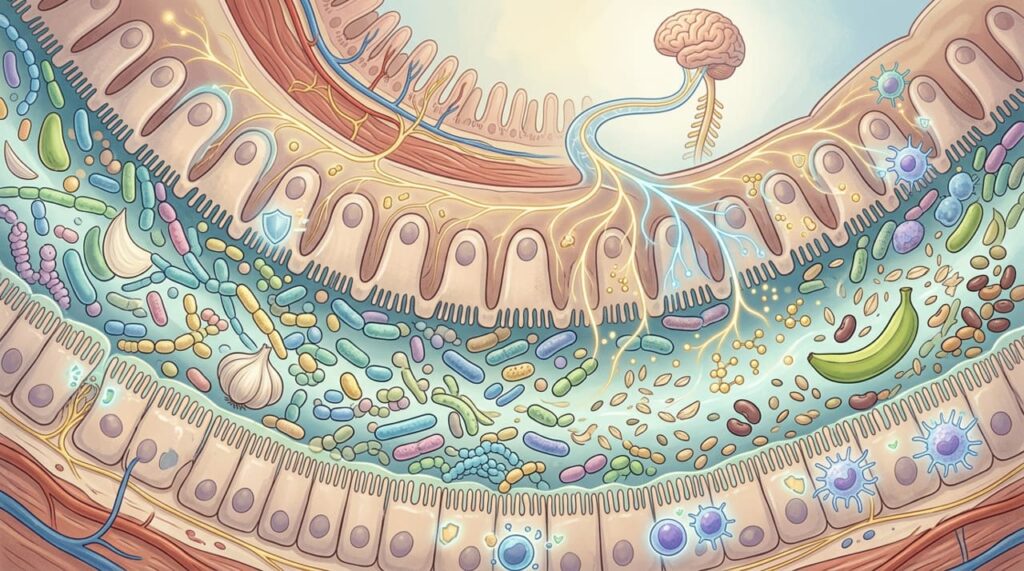 O que comer para regenerar a flora intestinal: nutrientes essenciais e onde encontrá-los