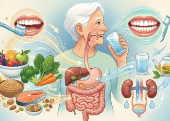 Por que, a partir dos 70 anos, é necessário cuidar da nutrição, da hidratação e da saúde bucal?