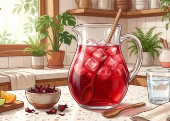 5 benefícios de beber regularmente chá de hibisco gelado pela manhã
