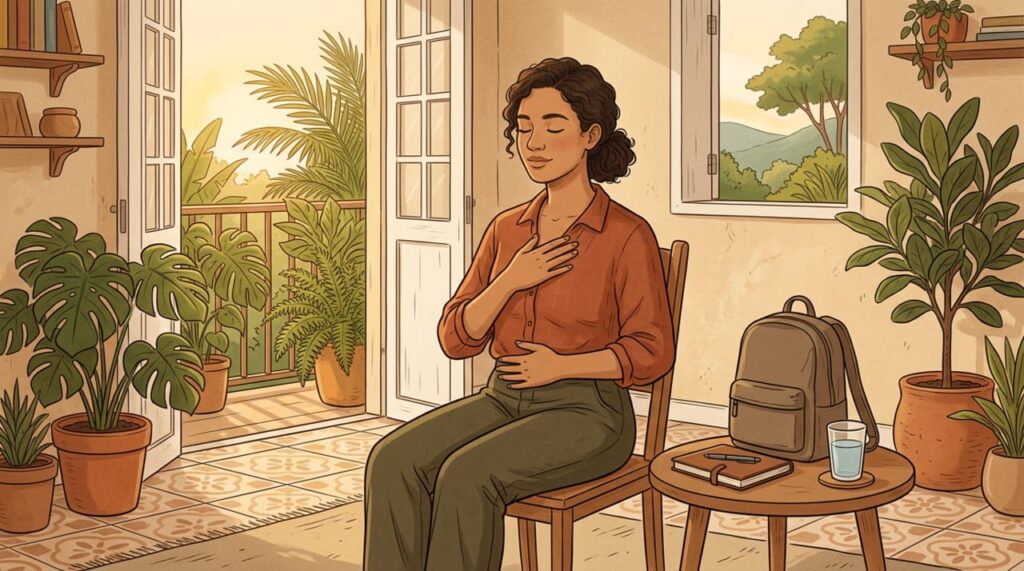 A ansiedade situacional é uma resposta natural, não uma doença, e com técnicas adequadas é possível regular as reações do corpo