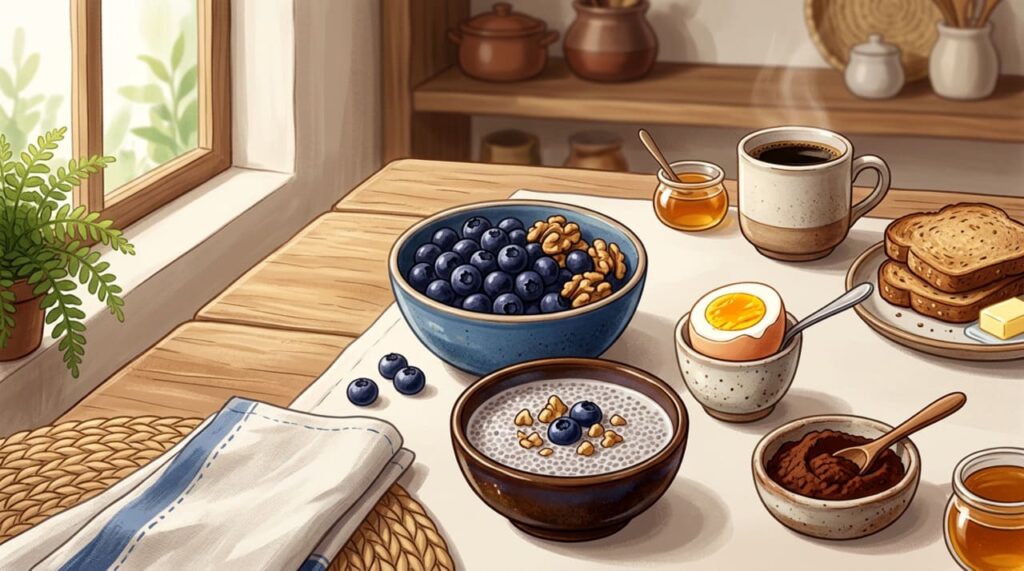 O que comer em jejum para preservar a memória ao longo do envelhecimento