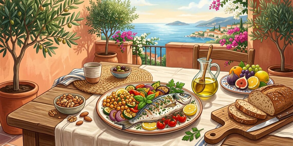 O que é a dieta mediterrânea e como funciona?