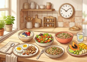 Quantas refeições por dia é ideal fazer para ter metabolismo e controle glicêmico saudáveis?
