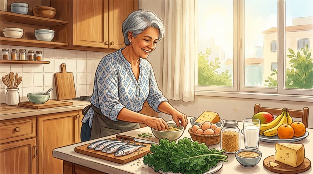 O que comer para fortalecer os ossos depois dos 50 anos: nutrientes essenciais e onde encontrá-los