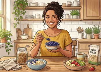 Como o consumo diário de mirtilos afeta memória e raciocínio