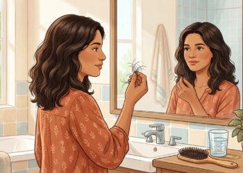 Qual a relação entre o estresse crônico e a queda de cabelo difusa?