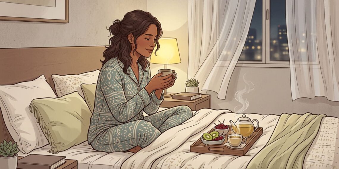 O que consumir antes de dormir para melhorar a qualidade do sono