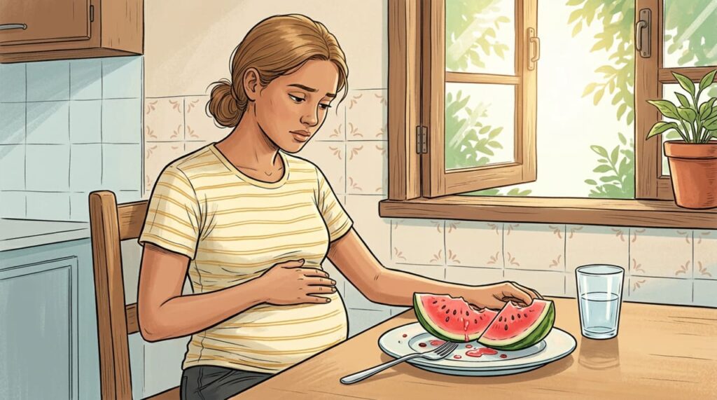 Consumo de melancia afeta o inchaço pós-prandial.