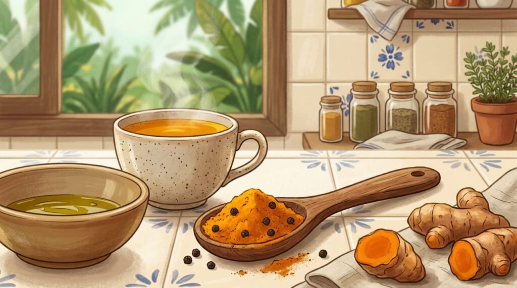 Qual o efeito do consumo de cúrcuma na inflamação das articulações?