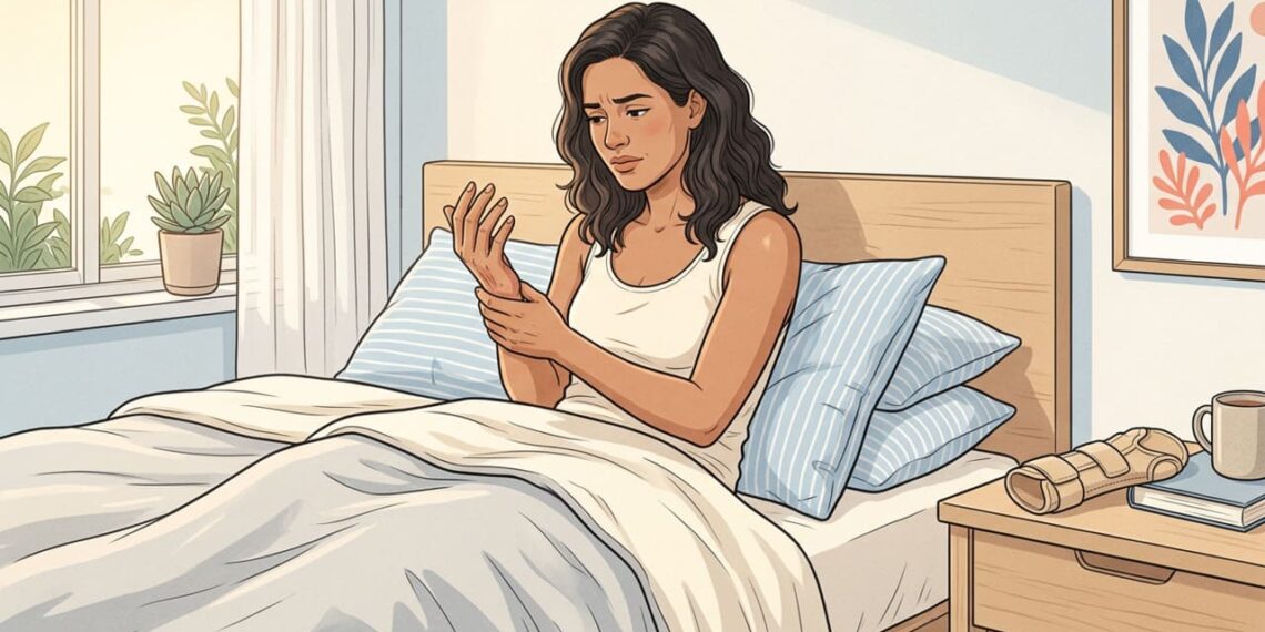 O que significa sentir formigamento nas mãosnas mãos ao acordar?