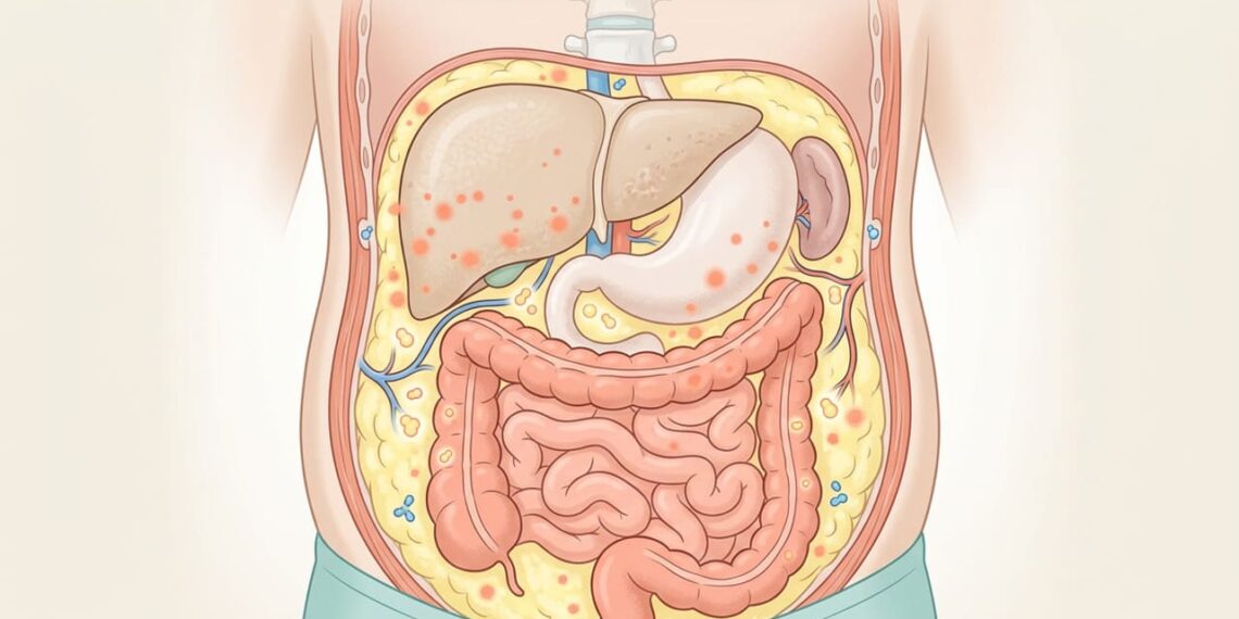 O controle do peso abdominal é um dos fatores-chave na prevenção do diabetes tipo 2