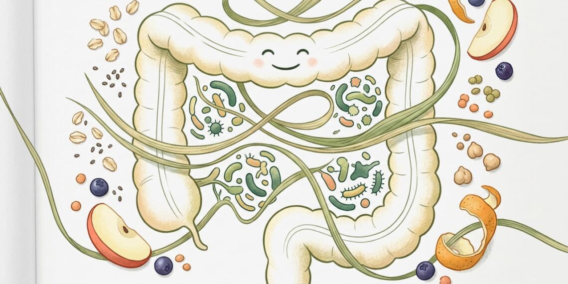 De quanta fibra o corpo precisa diariamente, considerando a saúde intestinal e o risco cardiovascular?