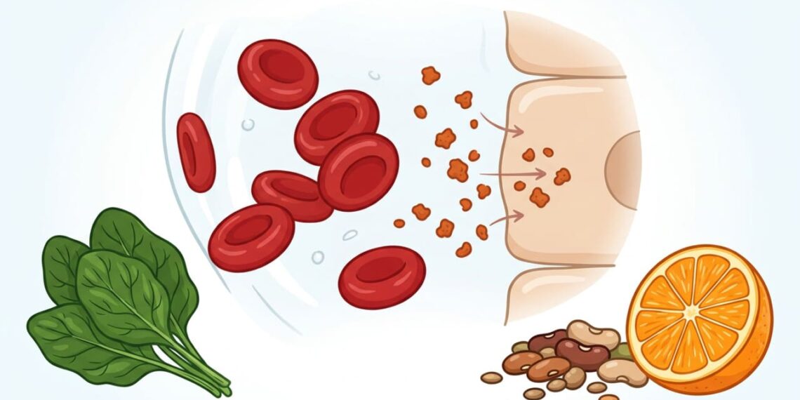 De quanto ferro o corpo precisa diariamente, considerando o sexo e o padrão alimentar?
