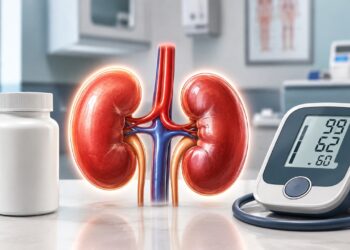 Nova pílula experimental mostra potencial para controlar a pressão alta resistente e proteger os rins.