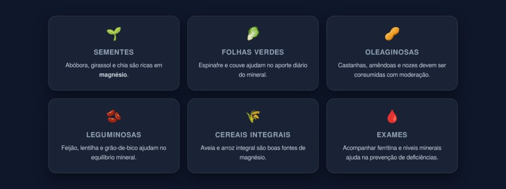 níveis de magnésio
