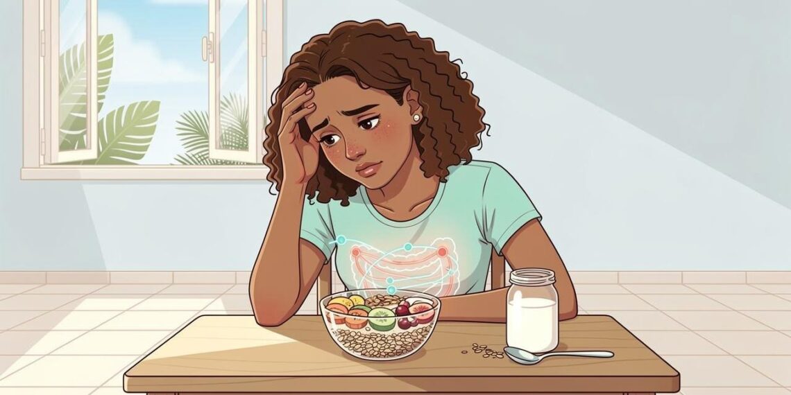 O cansaço crônico persistente não se deve apenas à falta de sono reparador, mas sim à neuroinflamação silenciosa causada pelo desequilíbrio no microbioma intestinal