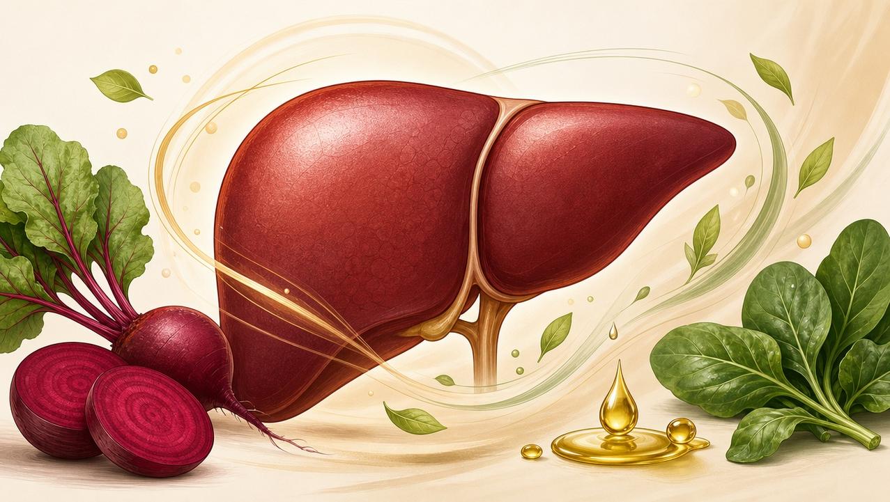 Compostos antioxidantes da beterraba podem favorecer o metabolismo e a saúde hepática.
