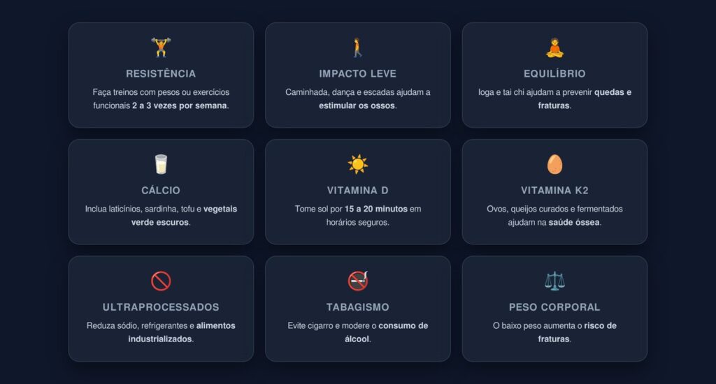 proteger os ossos
