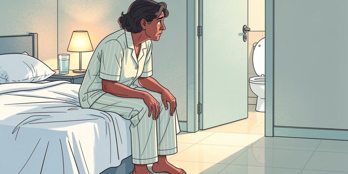 Quantas vezes por noite é considerado saudável ir ao banheiro urinar à noite para manter uma boa saúde renal e urinária