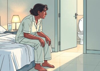 Quantas vezes por noite é considerado saudável ir ao banheiro urinar à noite para manter uma boa saúde renal e urinária