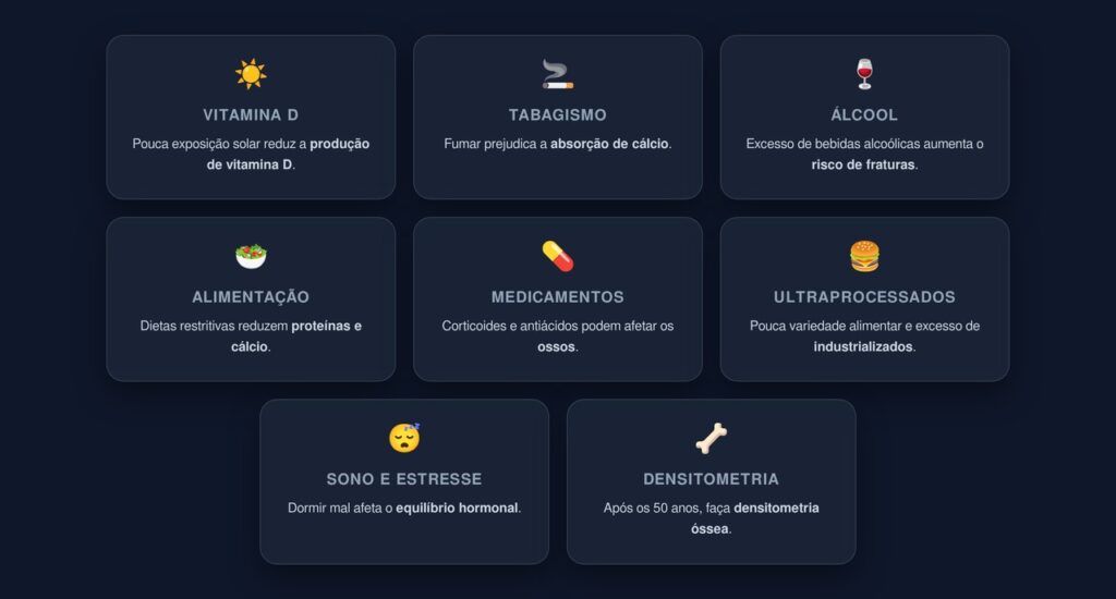 saúde dos ossos