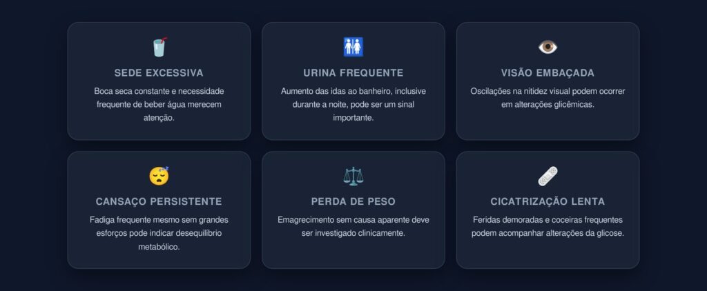 sinais de diabetes tipo 2