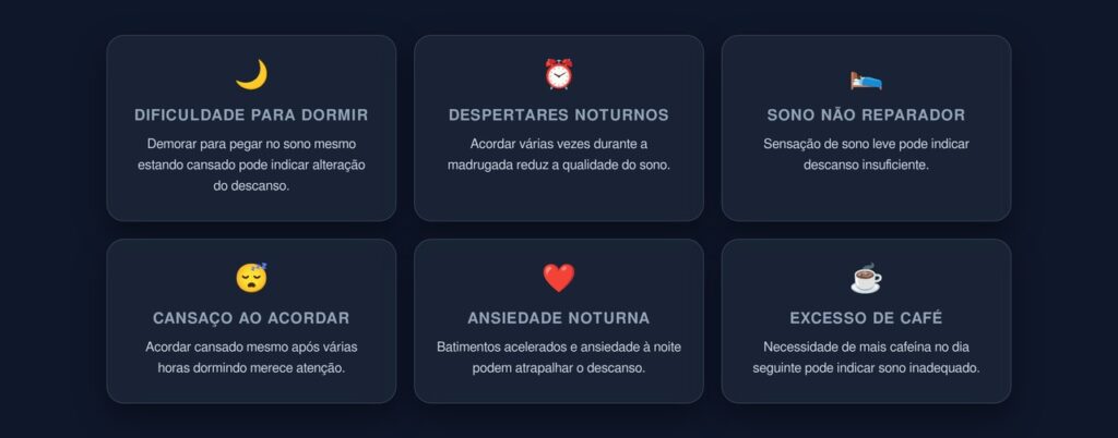 sinais prejudiciais