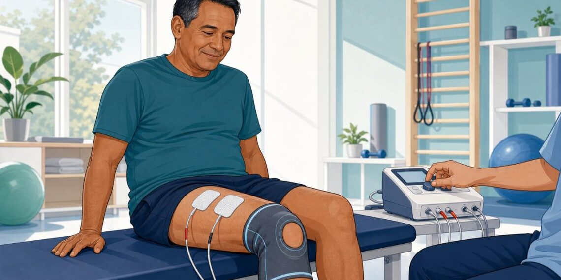 Tratamento emergente para osteoartrite envolve estimulação elétrica dos músculos