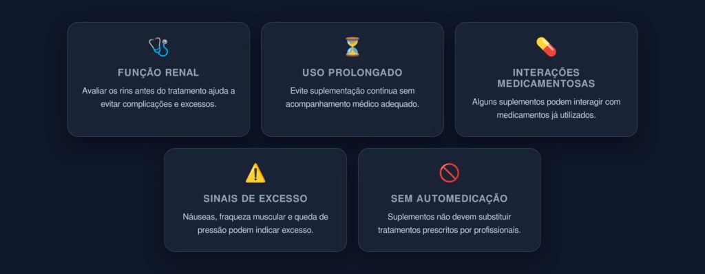 uso magnésio